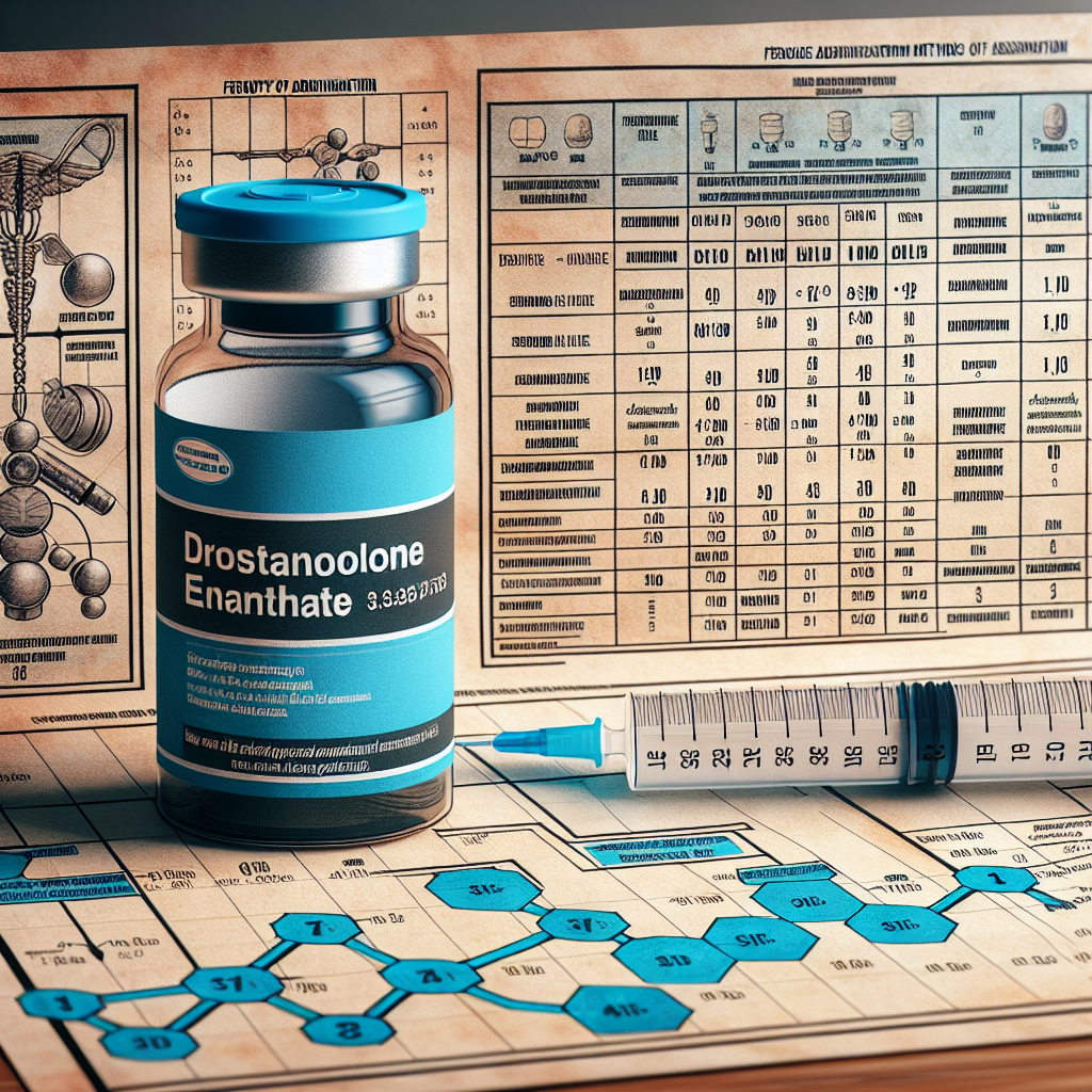 Drostanolone enantato: dosaggi e modalità di assunzione
