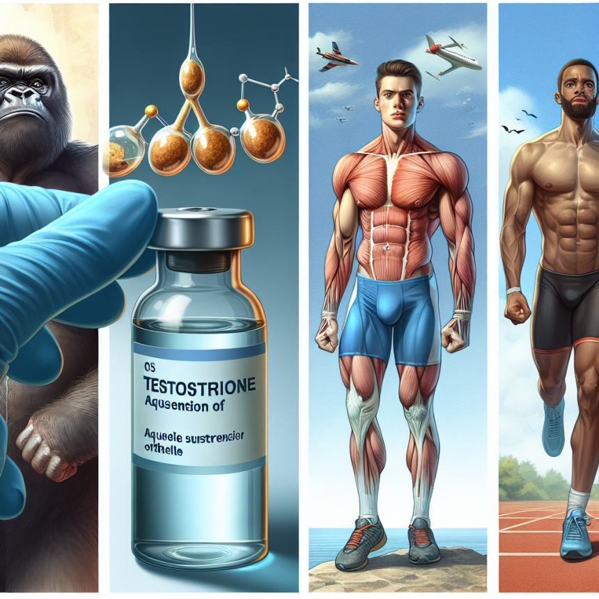 Sospensione acquosa di testosterone: effetti sul recupero muscolare degli atleti