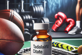 Tadalafil Citrate: un farmaco controverso nel mondo dello sport