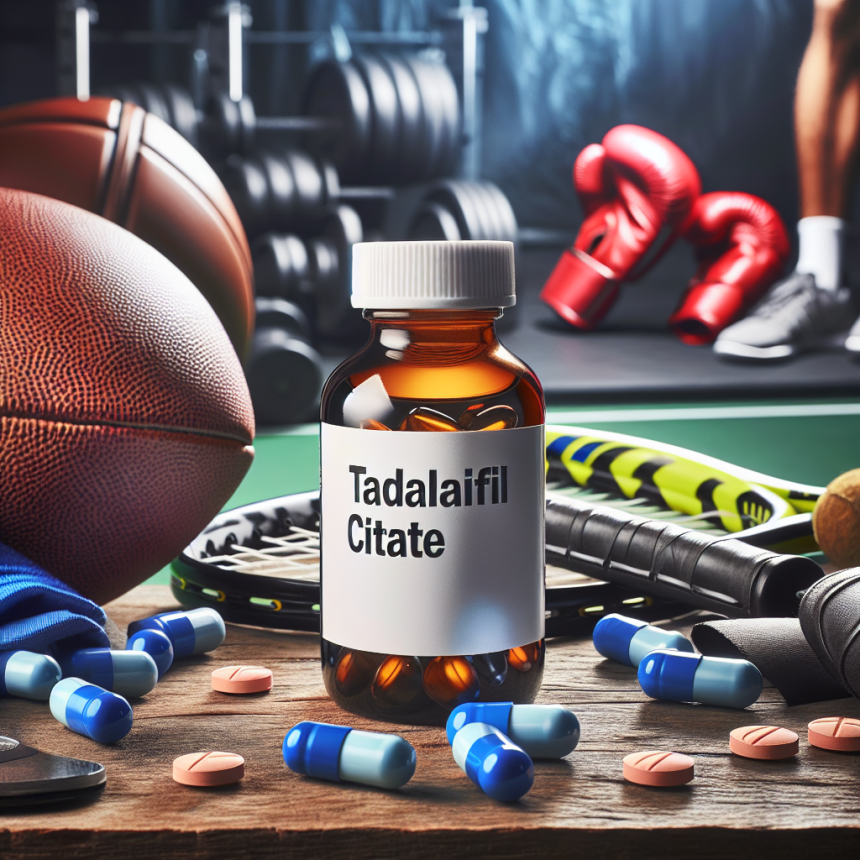Tadalafil Citrate: un farmaco controverso nel mondo dello sport