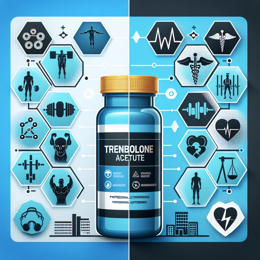 Trenbolone acetato: benefici e rischi per gli atleti professionisti