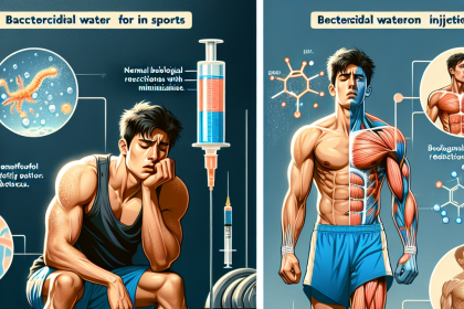 L'importanza dell'acqua battericida per iniezioni nello sport