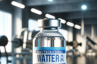 Acqua battericida per iniezioni: un supporto indispensabile per la salute e il benessere degli sportivi