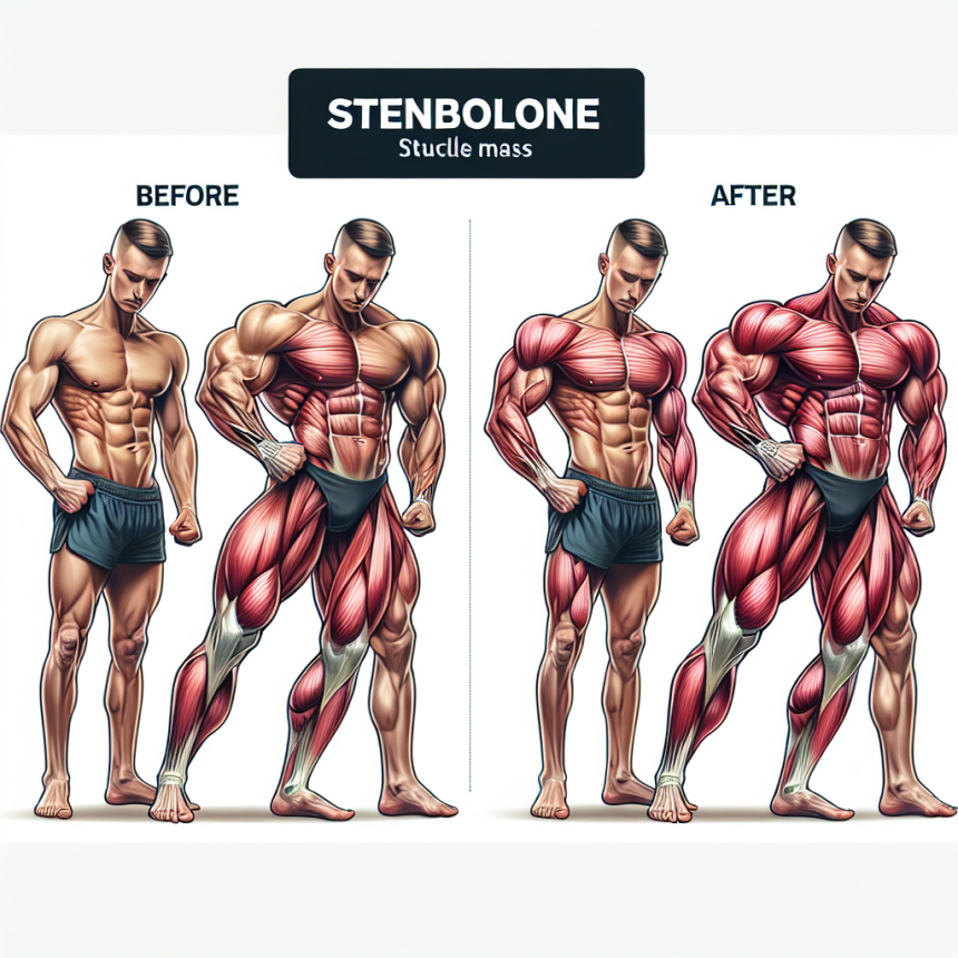 Gli effetti positivi della Stenbolone sull'incremento della massa muscolare